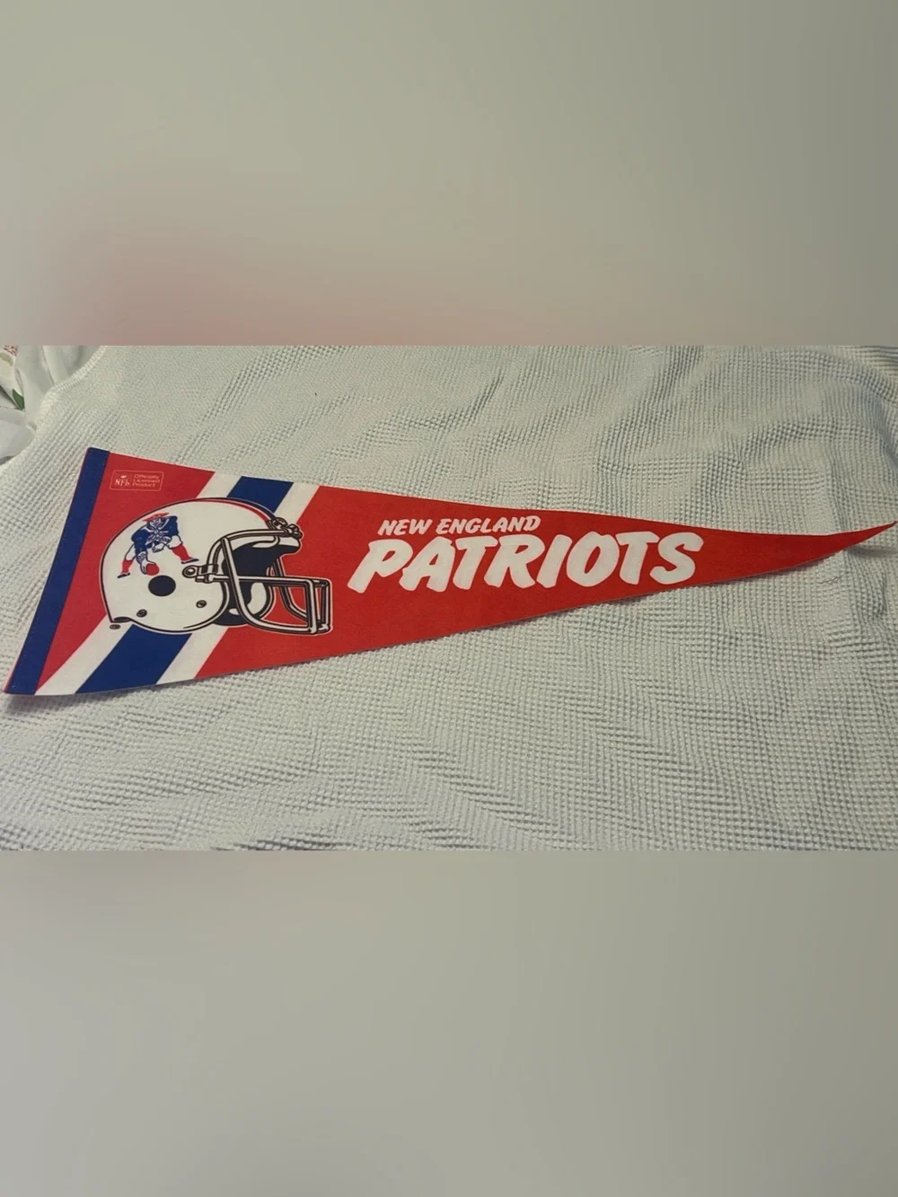 New England Patriots Vintage Pennant 1980s